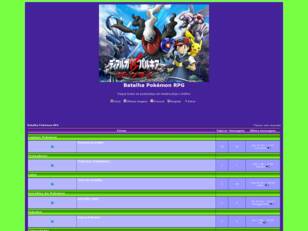 Forum gratis : Batalha Pokémon RPG