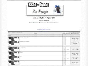 Forum gratuit : Isaac, Le BabyBoo De Popstar 2007