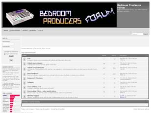 Bedroom Producers Forum