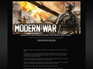 Modern War Faction : Best of the Best