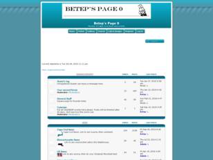 Free forum : Betep's Page 0