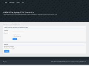 153A Biochemistry Spring 2020 Discussion