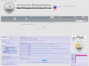 Forumactif.com : Forum des Biohygiénistes