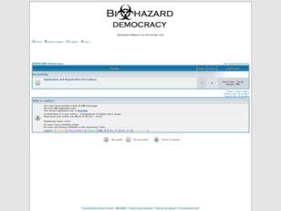 Free forum : BIOHAZARD-Democracy
