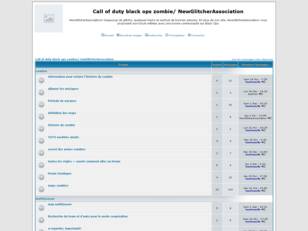 créer un forum : Call of duty black ops zombie
