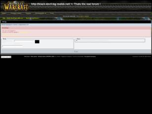 This is the forum of our WOW server.