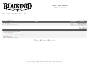 Free forum : Allliance Guild Blackened