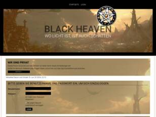 Black Heaven - Wo Licht ist, ist auch Schatten: Fantasy-RPG Forum