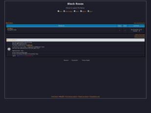 Free forum : Black Roses
