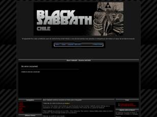 Foro gratis : Black Sabbath Chile