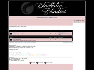 Blacktalon Blinders - Argent Dawn
