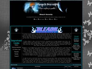 Bleach Serenity:: A Bleach RPG