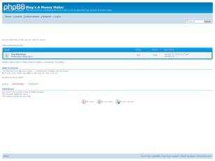 Forum free : Blog's A Money Maker
