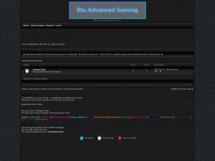 Blu Advanced Gaming - Forums.