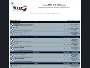 BMW CLUB E21 FRANCE