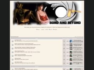 Bond And Beyond: A James Bond Forum Community Devoted To MI6 Agent 007