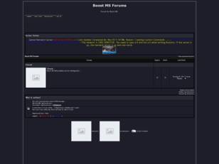 Free forum : Boost MS Forums
