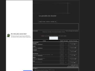 creer un forum : Le paradis du boulet