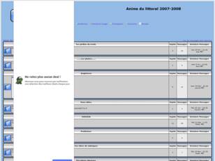 Anims du littoral 2007-2008