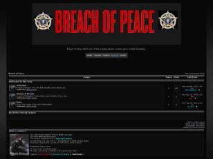 Breach of Peace