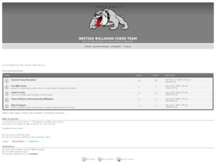 Free forum : BRITISH BULLDOGS CHESS TEAM