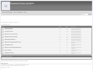 Free forum : Broadsword Comics and Games