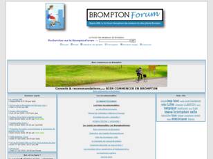 BROMPTONFORUM - Le forum des amateurs de Brompton