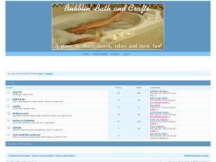 Free forum : Bubblin Bath and Crafts