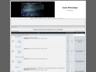 Foro del canal #Psicologia de IRC-Hispano