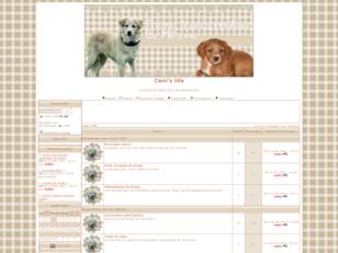 Le forum du chien- Cani's life