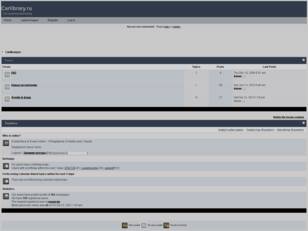 Carlibrary.ru - Forums