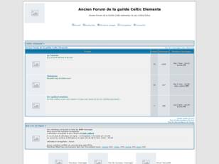 Ancien Forum de la guilde Celtic Elements
