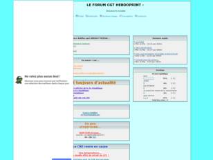 CGT HEBDOPRINT LE FORUM