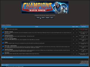 Champions Watchtower Forum