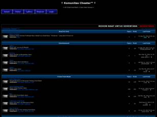 Komunitas Cheater || Satu Untuk Semua