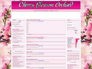 Cherry Blossom Orchard