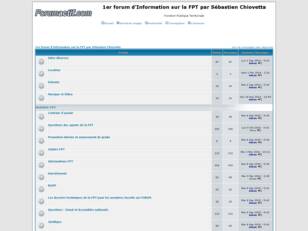 créer un forum : Sébastien Chiovetta