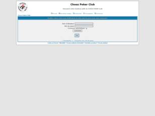 creer un forum : Chooz Poker Club