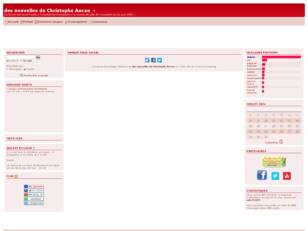 créer un forum : des nouvelles de Christophe Aucan