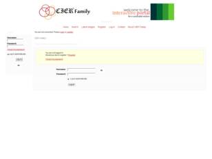 Welcome to CIER Family Portal