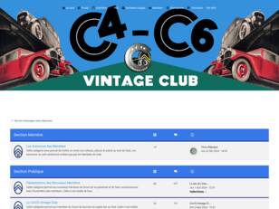 Le forum officiel du C4-C6 Vintage Club