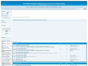 Christ the King College Online Forum