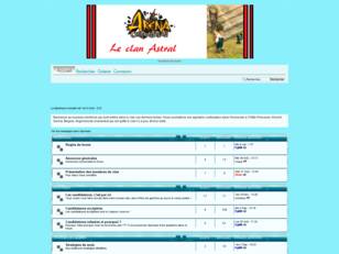 Le clan Astral, forum officiel