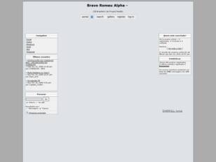 Forum gratis : Bravo Romeu Alpha