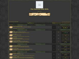 Clan Superme DotA Skills
