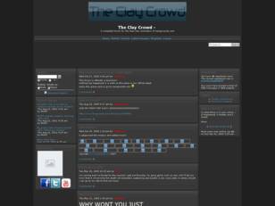 The Clay Crowd Forums - Join The Crowd!