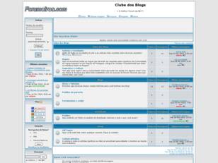 Clube dos Blogs - Onde os blogueiros se encontram!