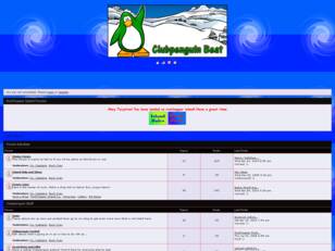 a clubpenguin forum based on rockhopper