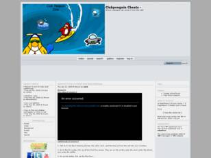 Free forum : Clubpenguin Cheats