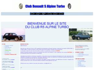 Club Renault 5 alpine turbo